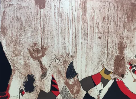 Lithografie Guinovart - FANG 3