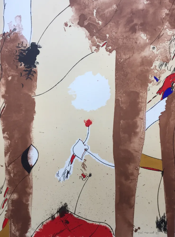 Lithografie Guinovart - FANG 4