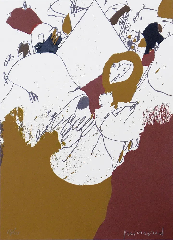 Zeefdruk Guinovart - S / T