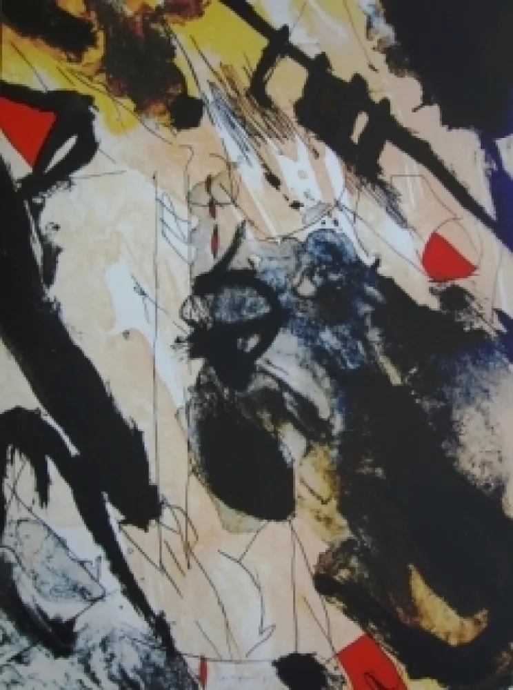 Lithografie Guinovart - Sans titre 15