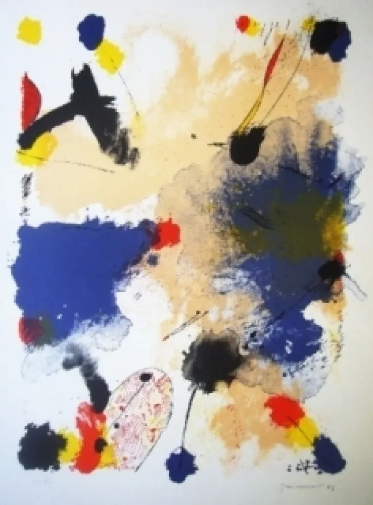 Lithografie Guinovart - Sans titre 18