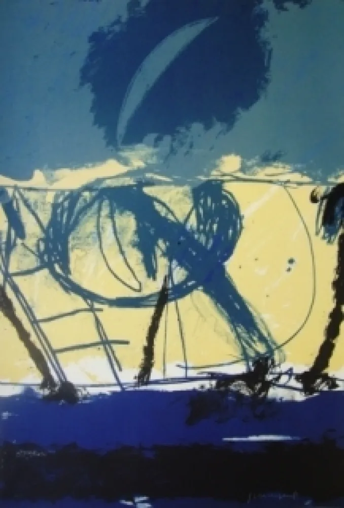 Lithografie Guinovart - Sans titre 5