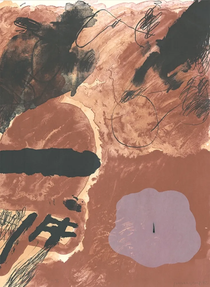 Lithografie Guinovart - Sans titre 9