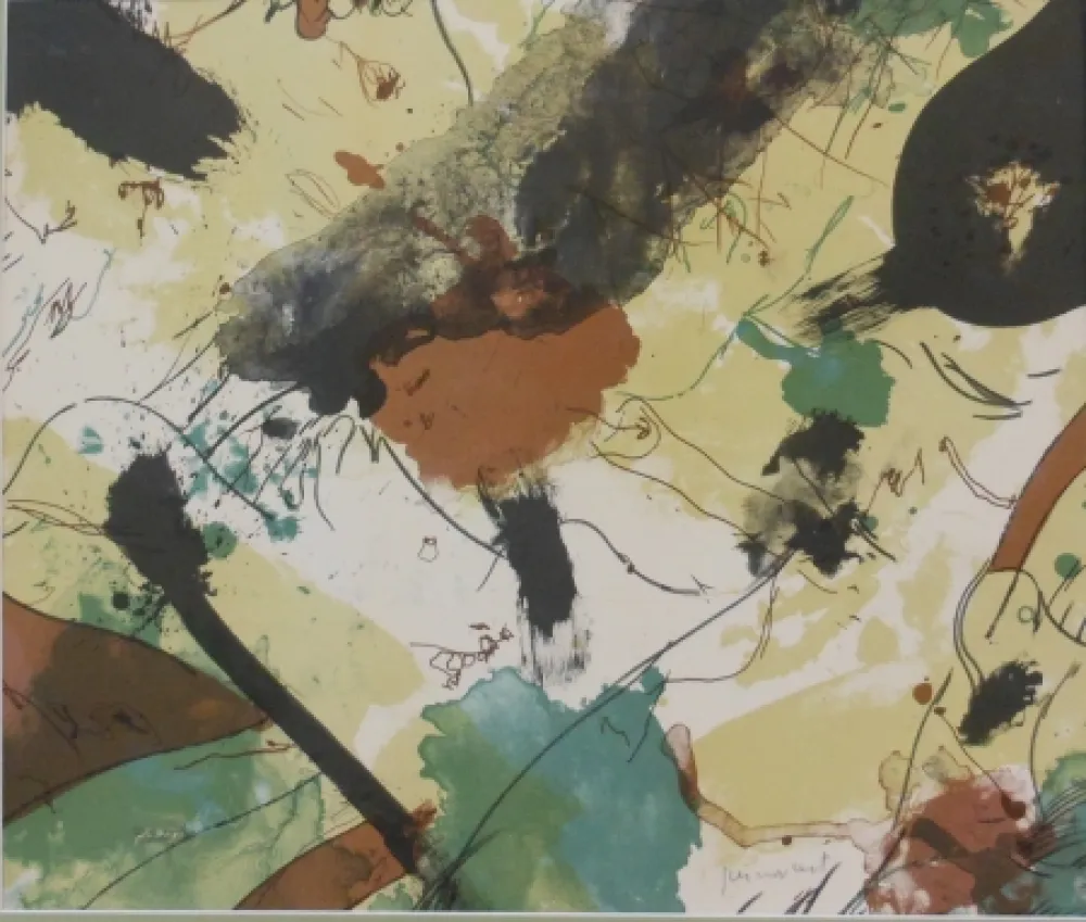 Lithografie Guinovart - Sin titulo