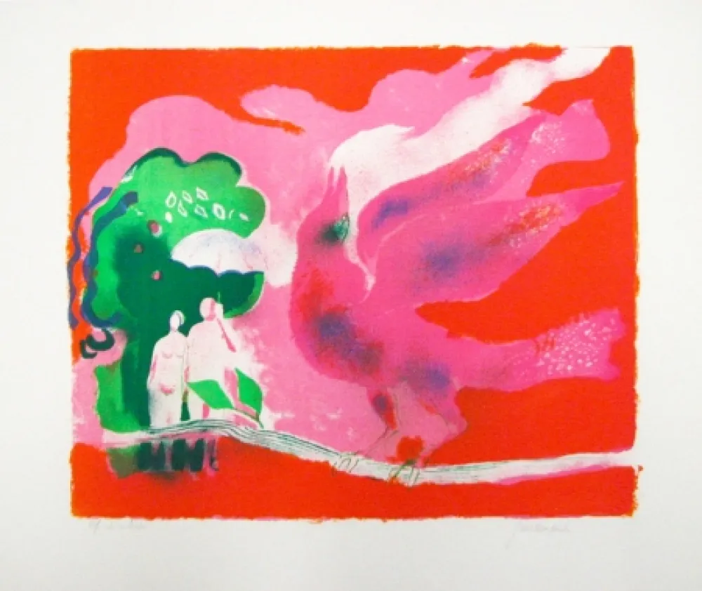 Lithografie Guiramand - Untitled