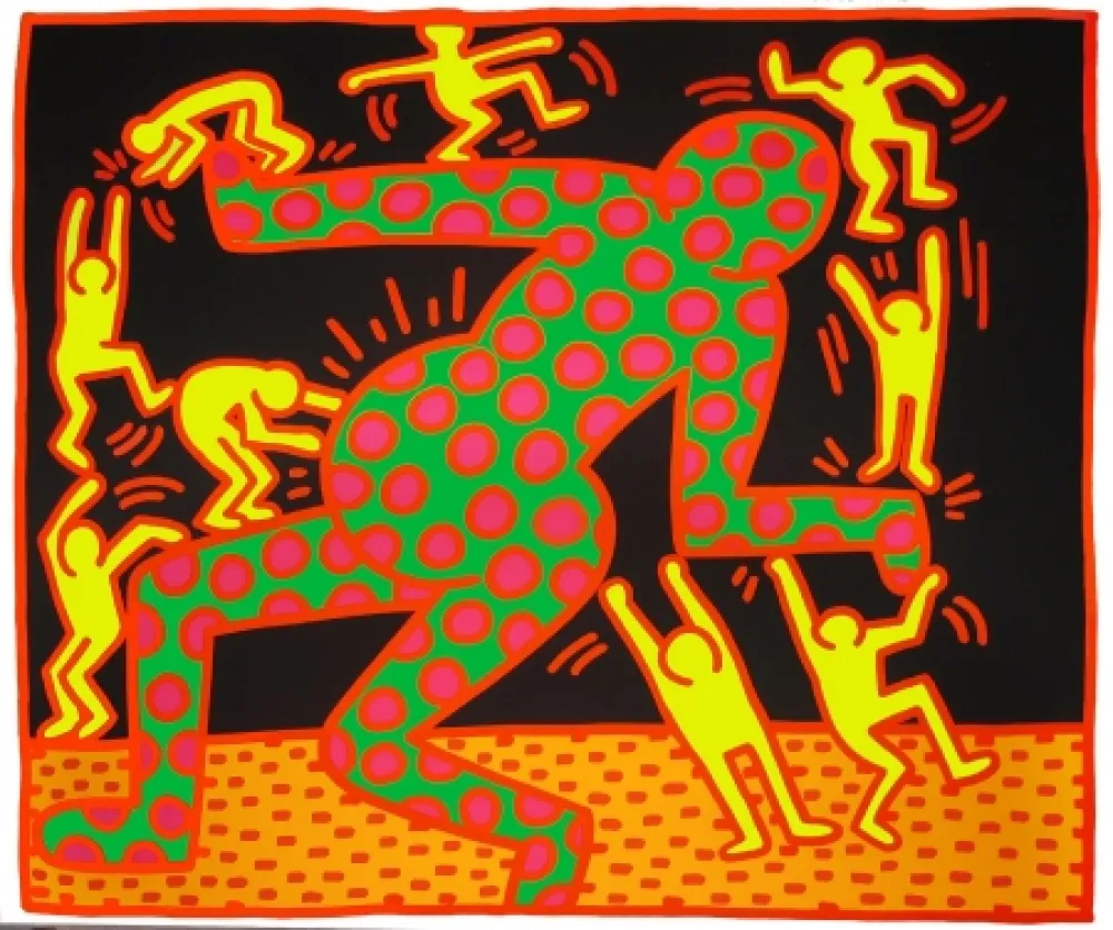 Zeefdruk Haring - Fertility #3