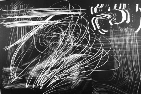 Lithografie Hartung - Composition