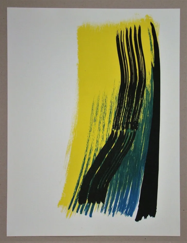 Lithografie Hartung - Composition