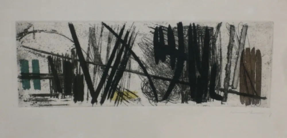 Ets En Aquatint Hartung - Eau forte g3