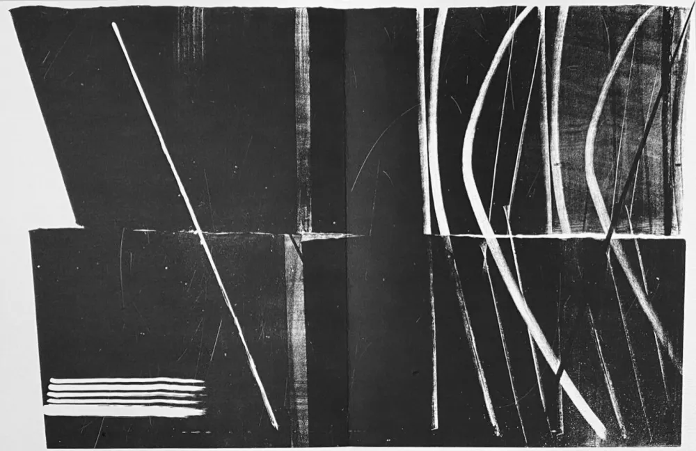 Lithografie Hartung - Farandole