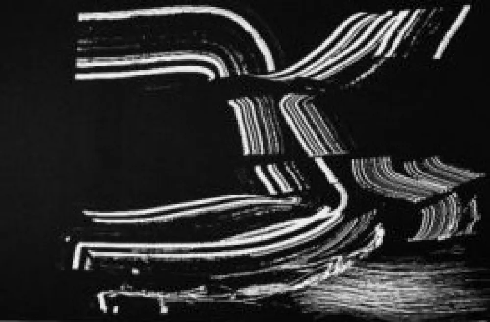 Lithografie Hartung - Farandole 12