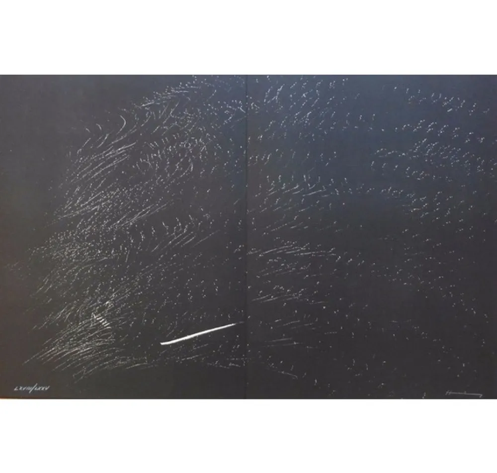 Lithografie Hartung - Farandole 2