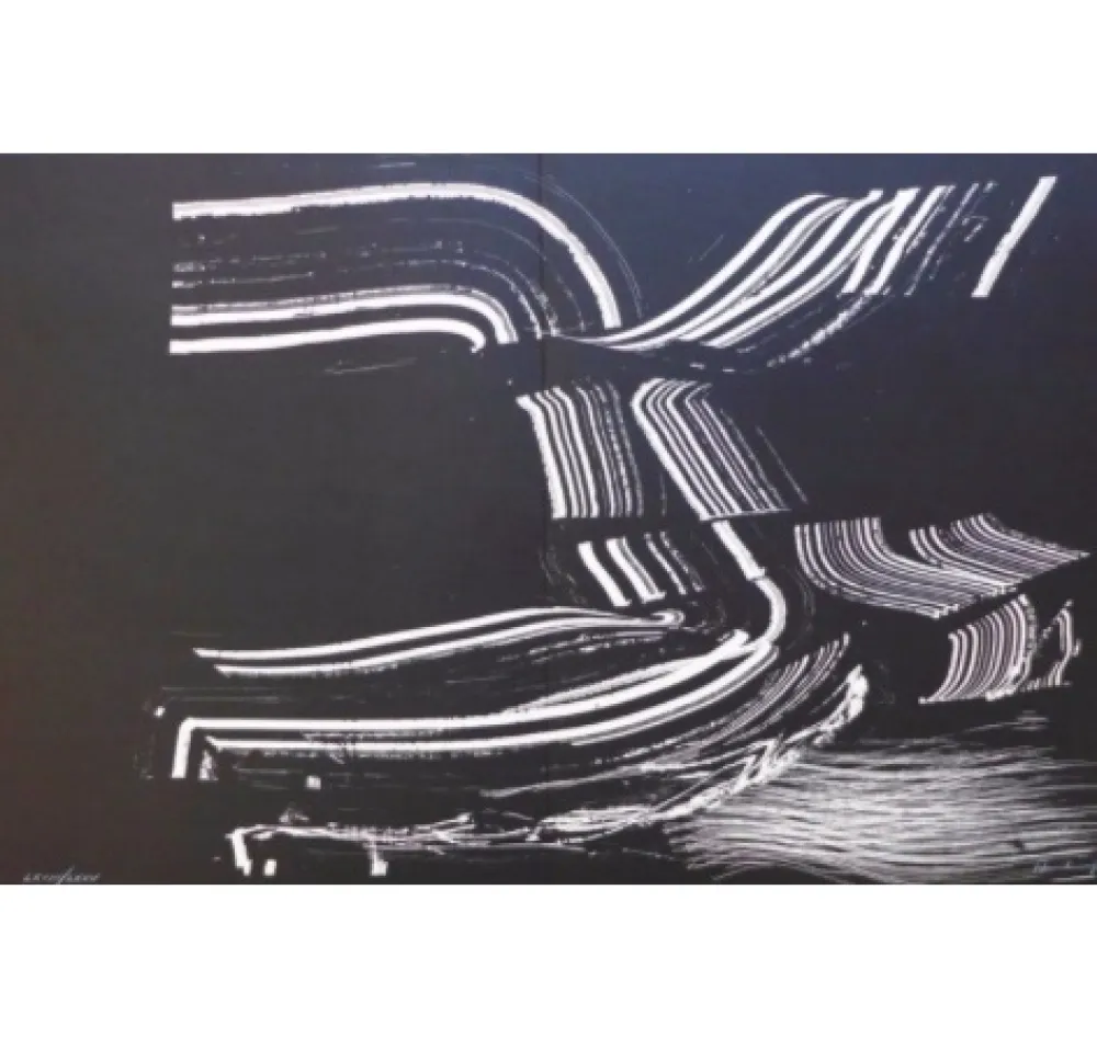 Lithografie Hartung - Farandole 4