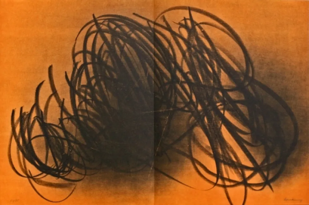 Lithografie Hartung - Farandole IX