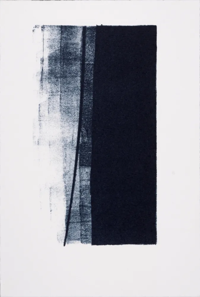 Lithografie Hartung - Gedanken (#5), 1987-88