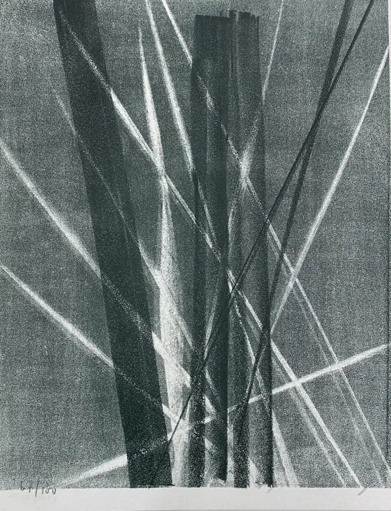 Lithografie Hartung - Hans Arp