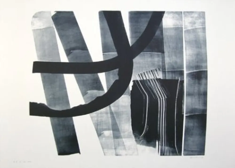 Lithografie Hartung - L-13-1974