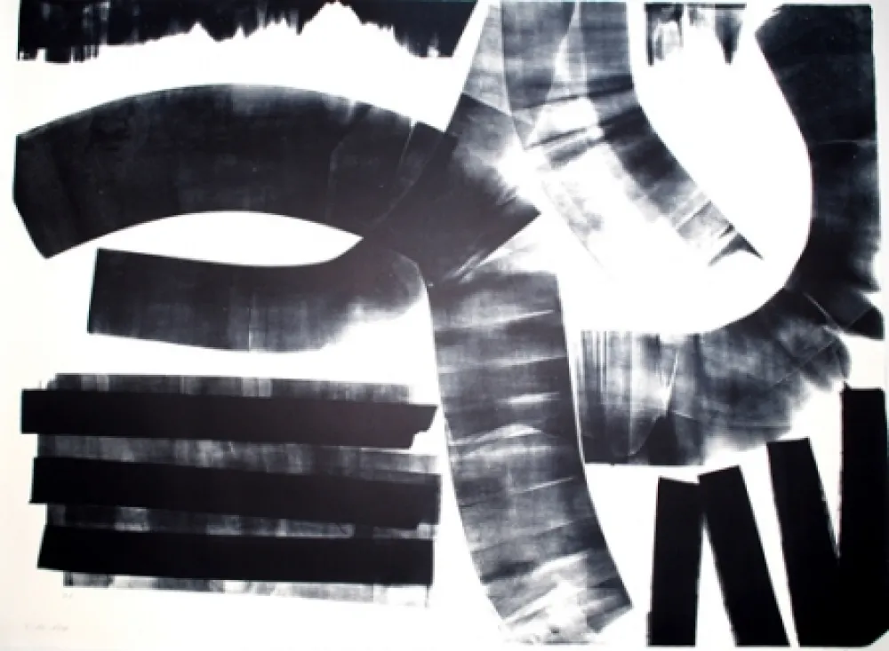 Lithografie Hartung - L-17-1974 