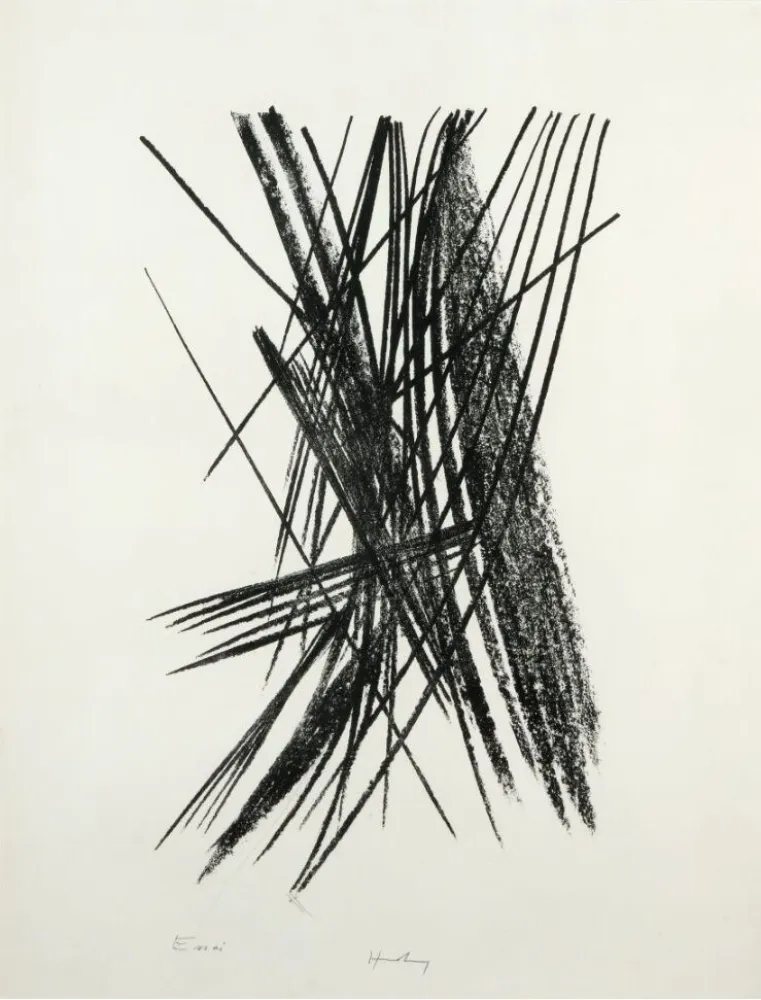 Lithografie Hartung - L16