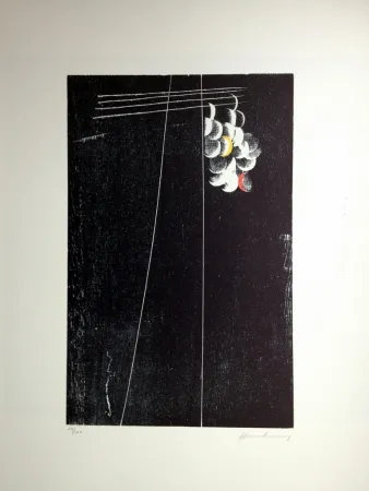 Houtsnede Hartung - S/T