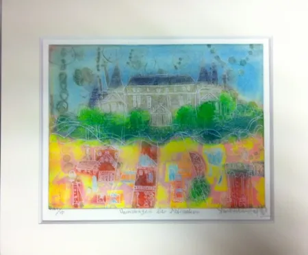 Gravure Hasegawa - Hommage a la malmaison