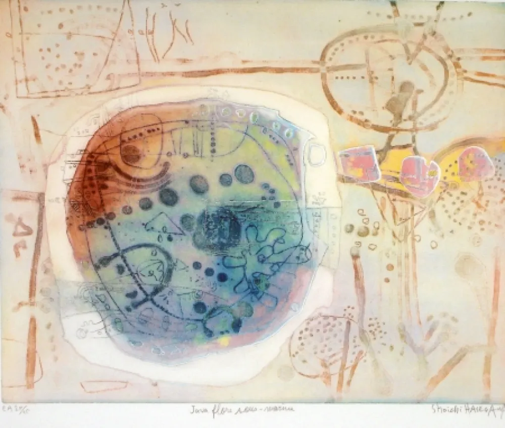 Ets En Aquatint Hasegawa - Java flore sous marine