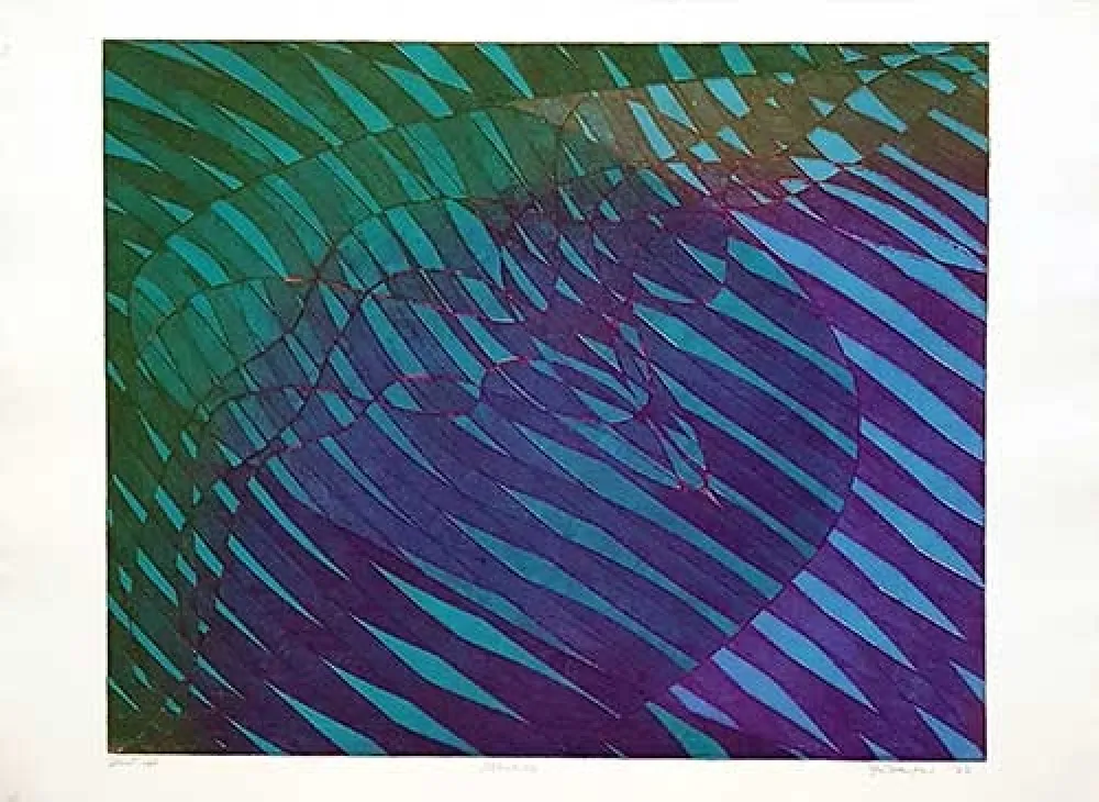 Gravure Hayter - Albatros