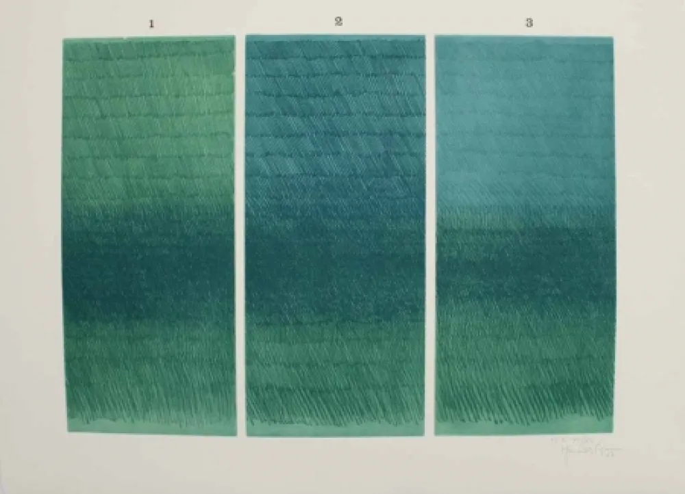 Ets En Aquatint Hernandez Pijuan - 1-2-3