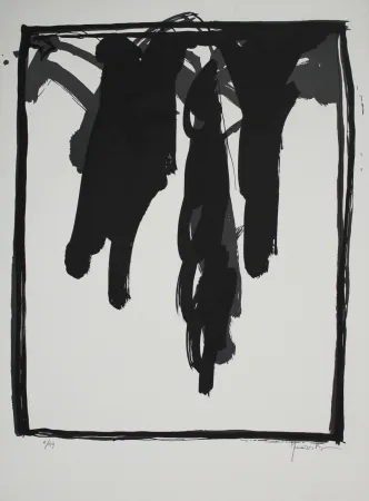 Lithografie Hernandez Pijuan - A.L. Barcelona-III