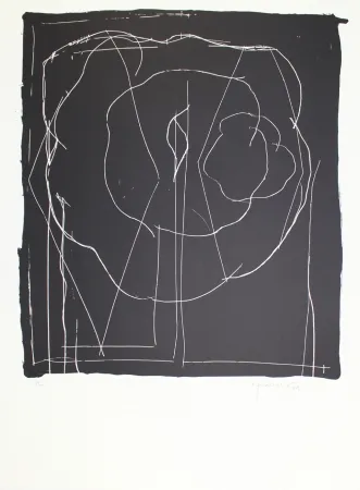 Lithografie Hernandez Pijuan - A.L. Barcelona-IV