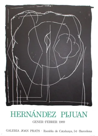 Lithografie Hernandez Pijuan - Barcelona-IV