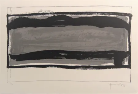 Lithografie Hernandez Pijuan - Carpeta 12 aniversari Galeria Joan Prats