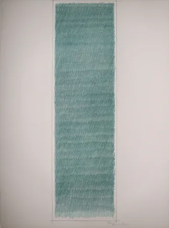 Lithografie Hernandez Pijuan - Cartel avant la lettre de las exposiciones Galeria Joan Prats y Galeria Ciento