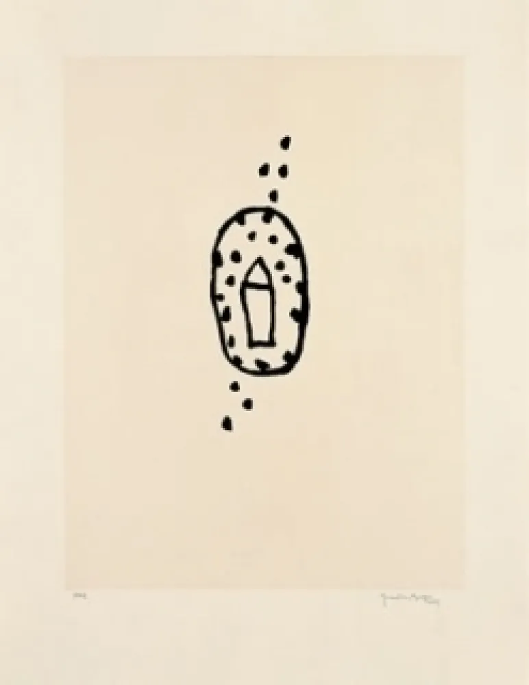 Ets En Aquatint Hernandez Pijuan - Casa amb jardi 2