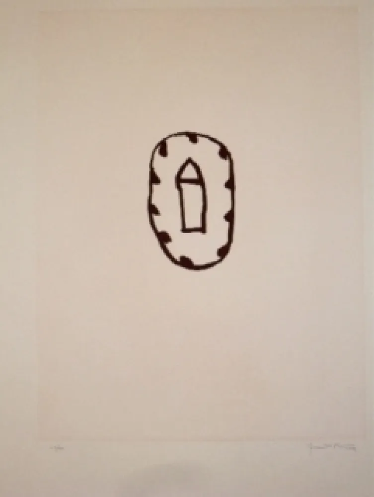 Ets En Aquatint Hernandez Pijuan - Casa amb jardi 3