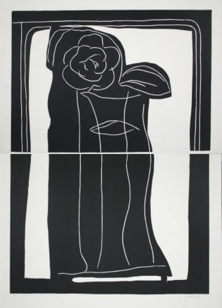 Linosnede Hernandez Pijuan - Gerro amb flors / Vase with Flowers