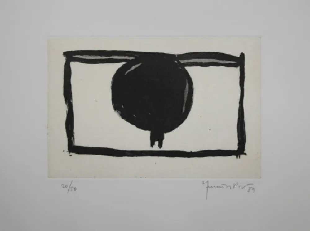 Aquatint Hernandez Pijuan - La morera