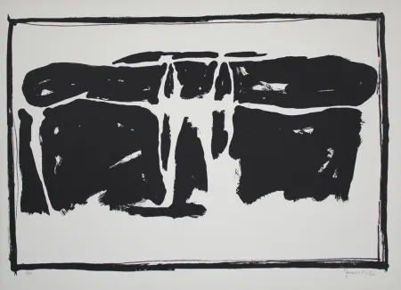 Lithografie Hernandez Pijuan - Landscape 1