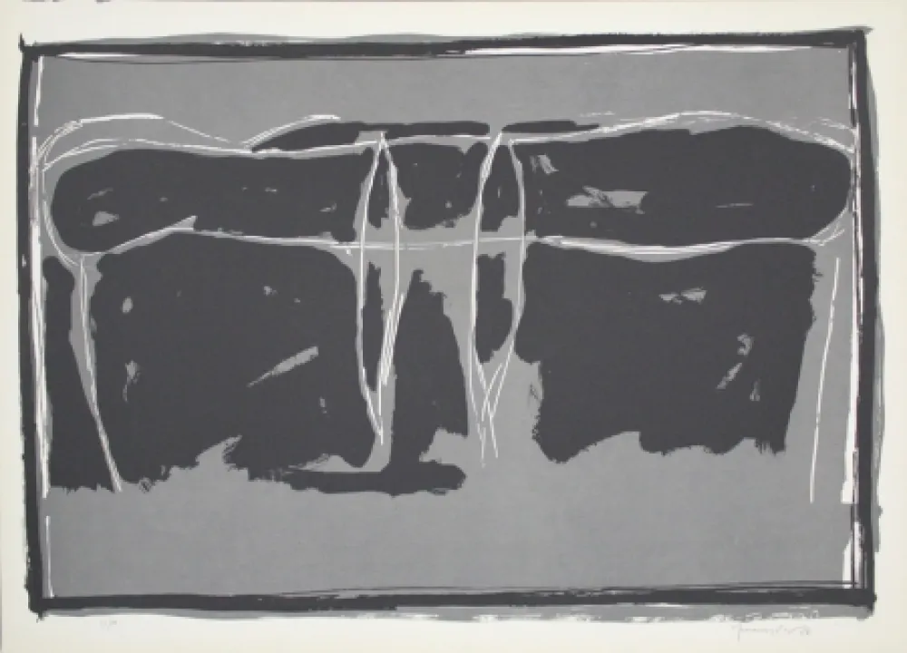 Lithografie Hernandez Pijuan - Landscape 2