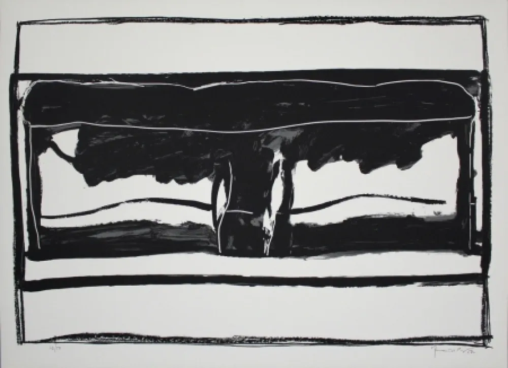 Lithografie Hernandez Pijuan - Landscape 6