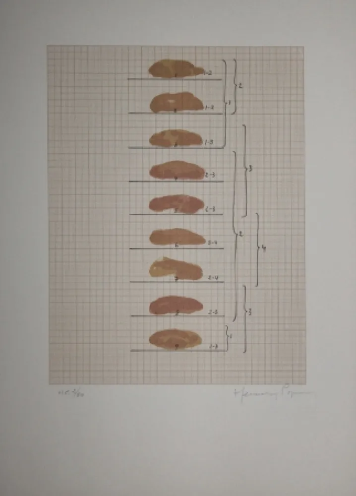 Lithografie Hernandez Pijuan - Redfern