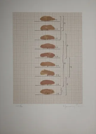 Lithografie Hernandez Pijuan - Redfern