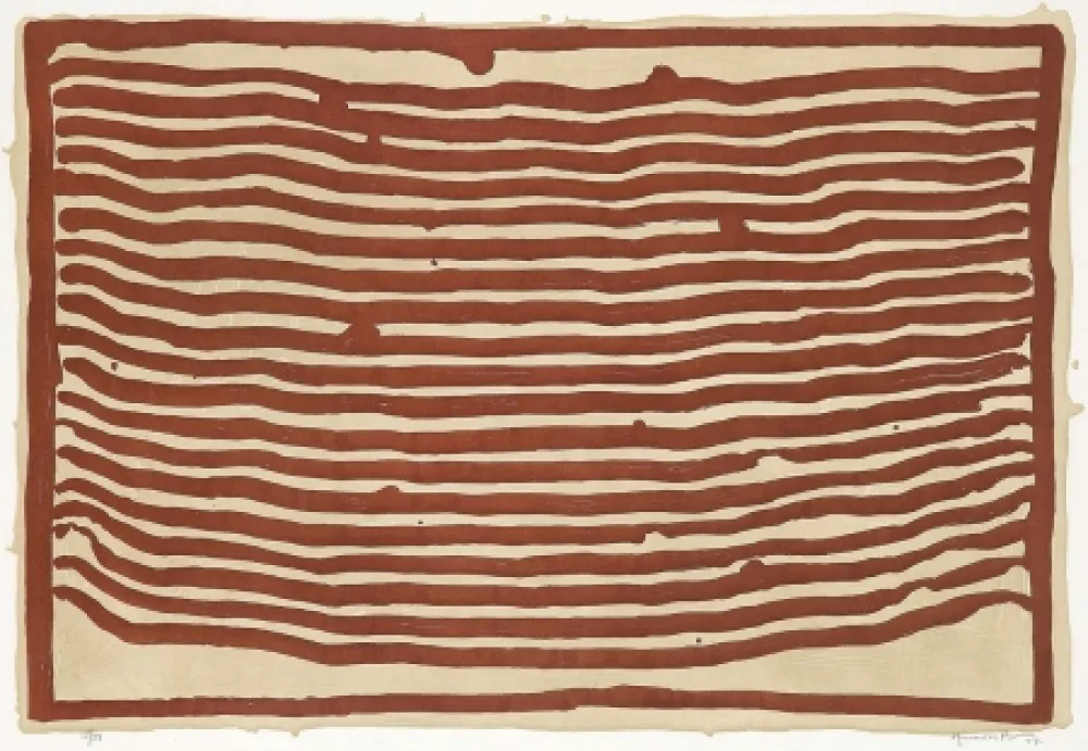 Aquatint Hernandez Pijuan - Roturat IV