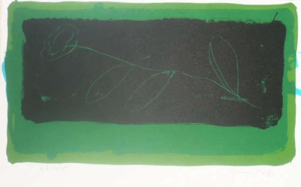 Lithografie Hernandez Pijuan - Sans titre 3