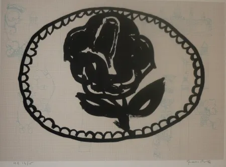 Lithografie Hernandez Pijuan - Sans titre 6