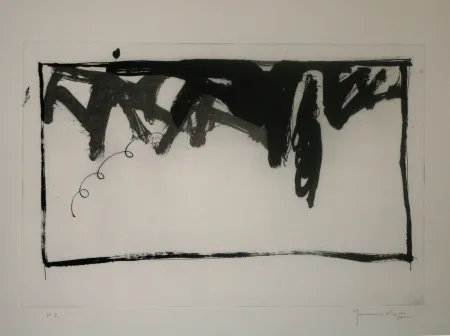 Lithografie Hernandez Pijuan - Sans titre 