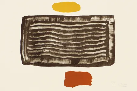 Lithografie Hernandez Pijuan - Untitled