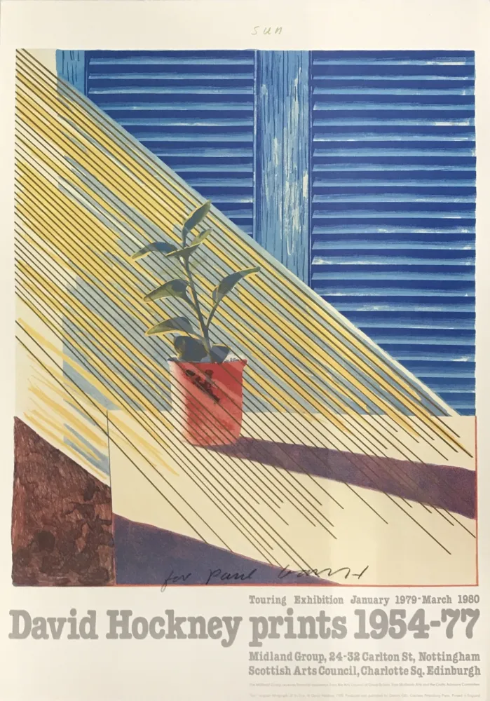 Lithografie Hockney - Prints 1954 – 1977