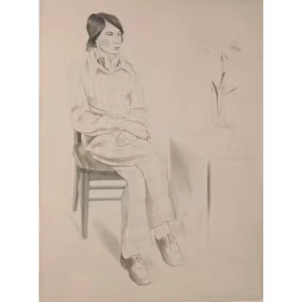 Lithografie Hockney - Yves Marie