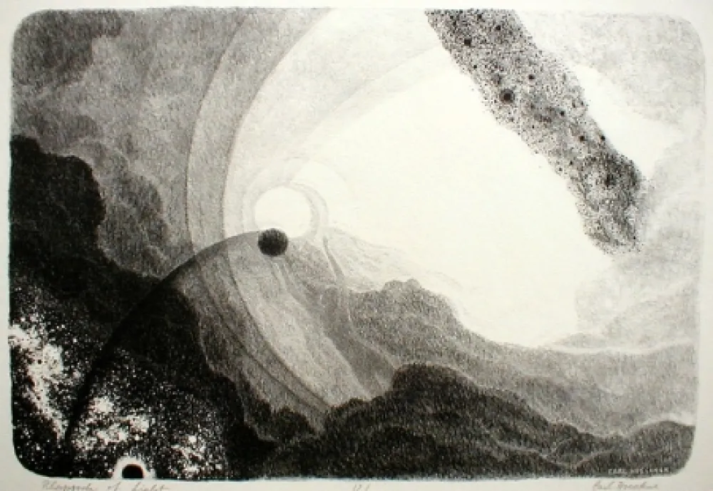 Lithografie Hoeckner - Rhapsody of Light